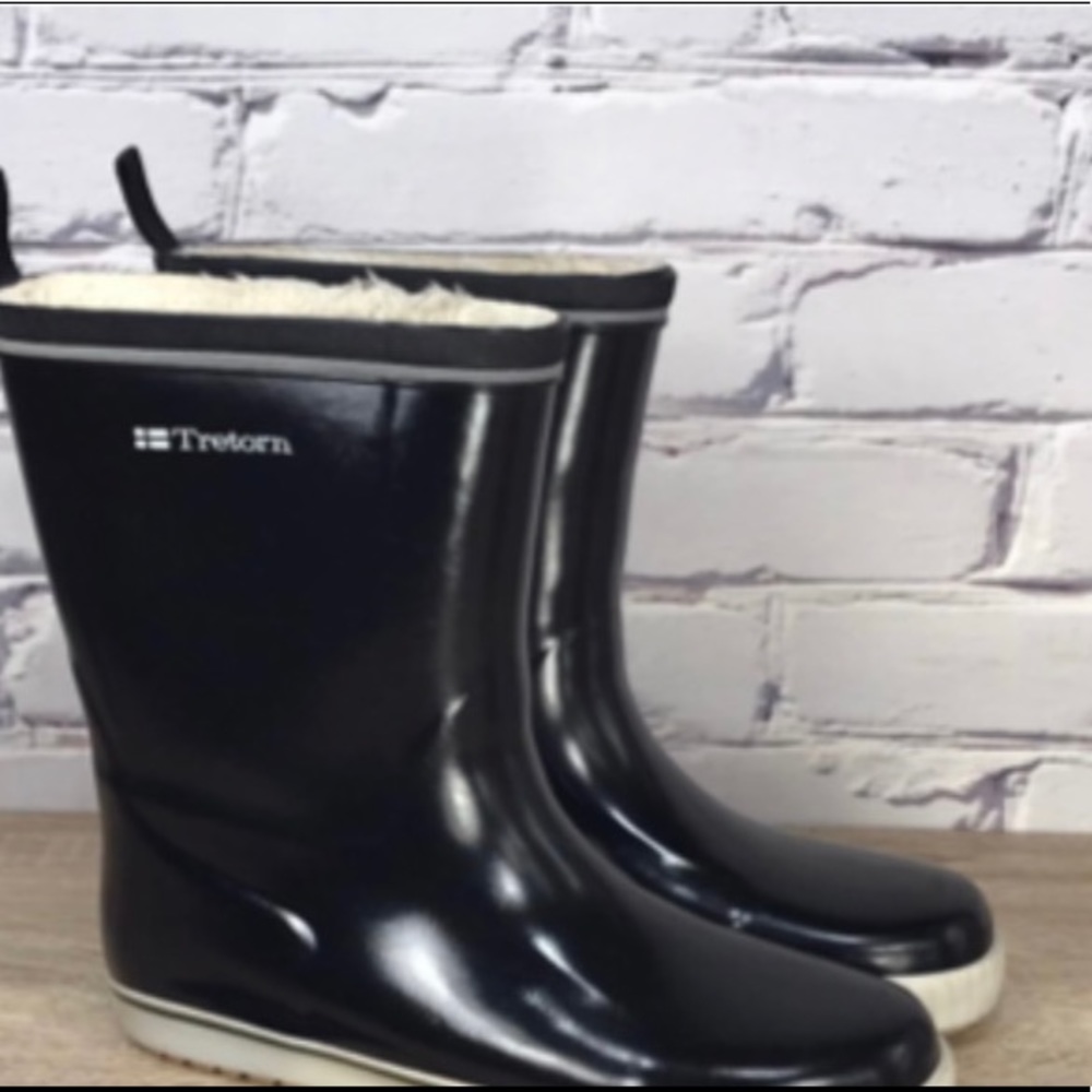 Tretorn Black Rain Boots